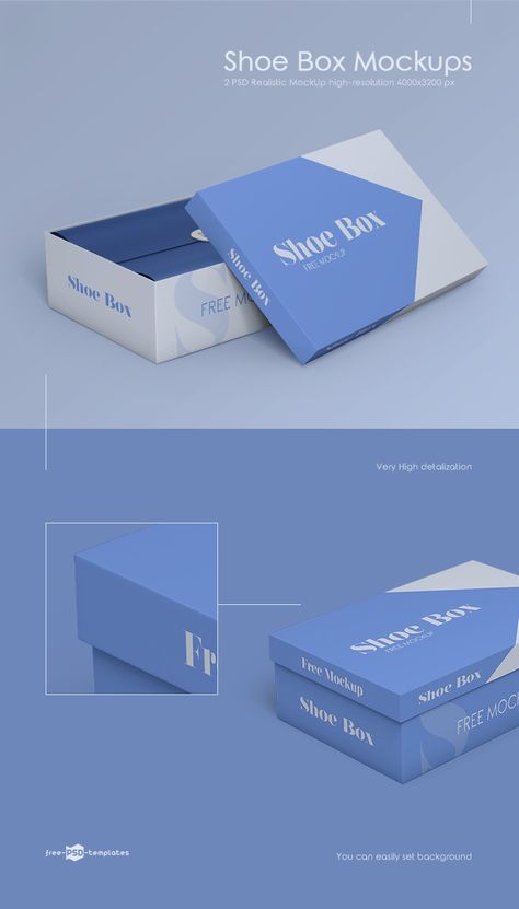 Shoes Box Packaging Design, Shoes Packaging Design, Shoe Box Design Packaging, Packaging Design Presentation, Shoe Packaging, Parking Plan, Shoe Box Design, Mock Up Design, Packaging Presentation