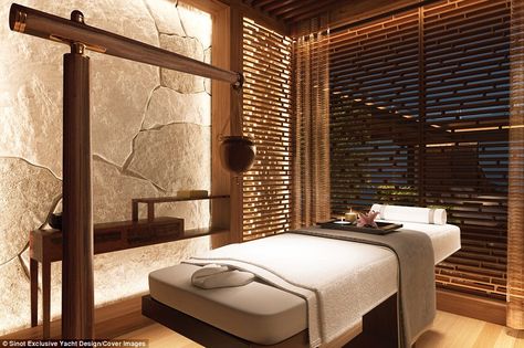 Spa Bed, Luxury Spa Treatments, Spa Interior Design Luxury Steam Room, Hotel Massage Room Luxury Spa, Day Spa Interiors Thai, Spa Massage Bed, Spa Massage Room, Massage Room Design, Spa Luxe