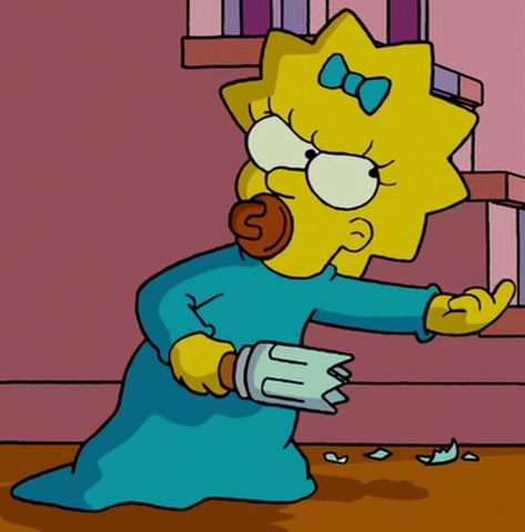 Maggie The Simpsons, The Simpson Drawing, Simpsons Black And White, Maggie Simpson Drawing, The Simpsons Pfp, Maggie Simpson Tattoo, Bart Simpson Aesthetic, The Simpsons Aesthetic, Lisa Simpson Aesthetic