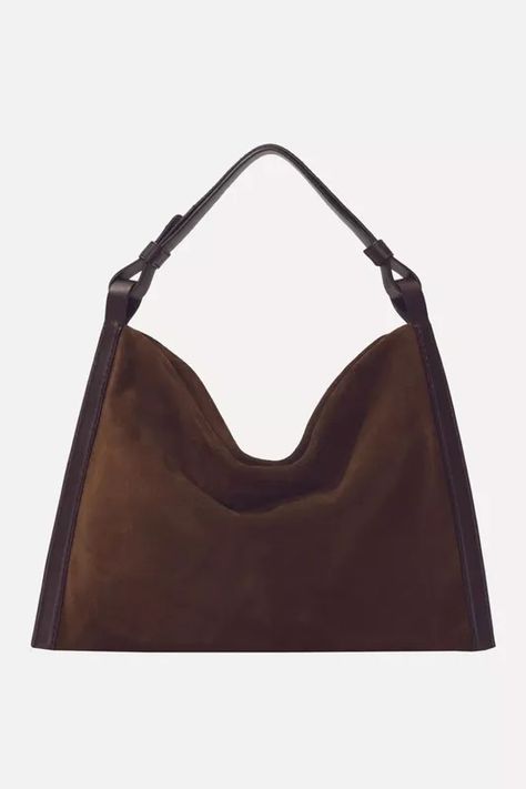 Best Suede Bags | SheerLuxe Suede Bag Outfit, Brown Suede Bag, Tyler Childers, 2024 Aesthetic, Suede Tote Bag, Running Wear, Suede Purse, Suede Bag, Suede Tote