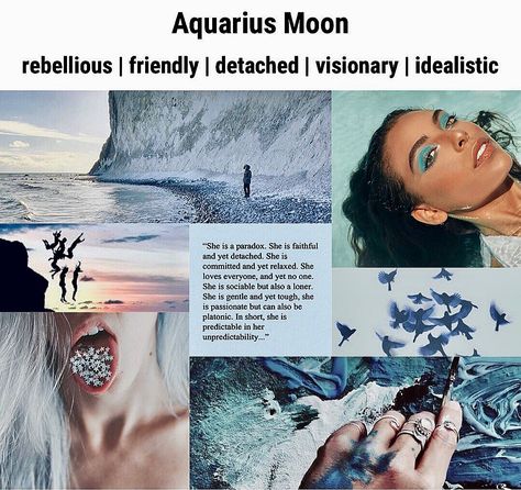 Aquarius Moon Sign, Venus In Libra, Aquarius Moon, Aquarius Aesthetic, Aquarius And Scorpio, Moon In Aquarius, Aquarius Rising, Gemini Rising, Virgo Moon