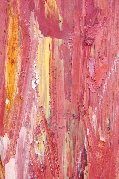 texture. Color Twist, Paint Texture, Pink Painting, Yellow Abstract, Pink Paint, Pink Art, Color Textures, Girl's Room, Oil Pastel