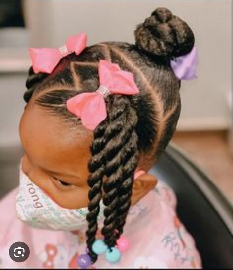 Relatable Girl, Hair Parting, Amazon Influencer, Black Kids Hairstyles, Natural Styles, Bristle Brush, Hair Beads, Hair Gel