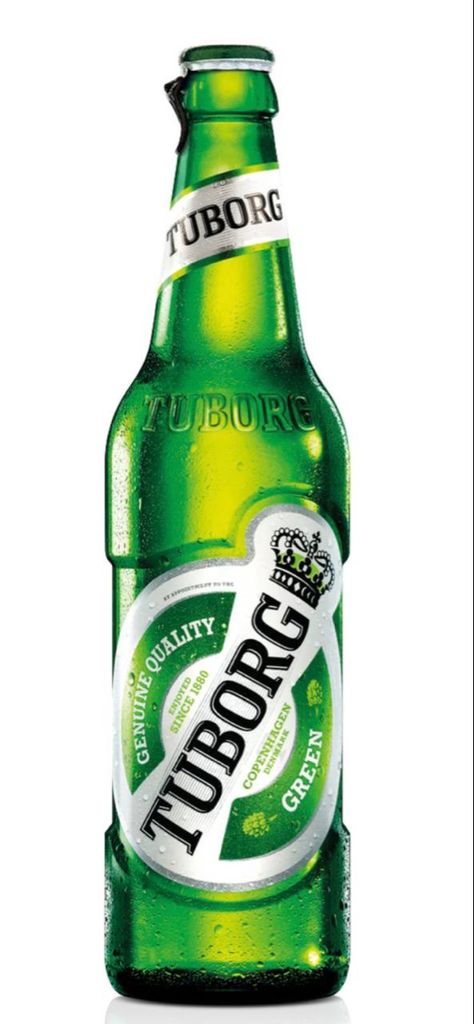 #beer #aesthetic #pinterest Tuborg Beer, Beer Aesthetic, Label Printing, Aesthetic Pinterest, Soju, Beer Label, Soju Bottle, Printing Labels, Beer Bottle