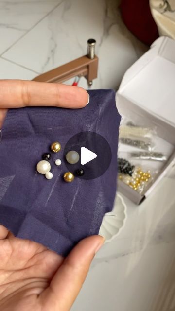 Tara Style Studio on Instagram: "Unboxing pearl setting machine and sharing our experience with you😃

CANT WAIT TO SAY YES TO PEARLYY ORDERS🥹
.
.
.
.
#pearlsettingmachine #handwork #artwork #embroidery #tara #tarastylestudio #unboxing" Pearl Handwork Embroidery, Pearl Tutorial, Pearl Setting, Hand Work Embroidery, Pearl Set, Say Yes, Sewing Techniques, Cant Wait, Embroidery