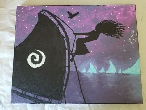 Moana painted canvas Simple Disney Paintings On Canvas, Disney Paintings Ideas, Moana Canvas Painting, Moana Art Painting, Cool Canvas Painting Ideas Creative, Moana Painting Ideas On Canvas, Moana Painting Ideas, Disney Paintings On Canvas, Disney Paintings Easy