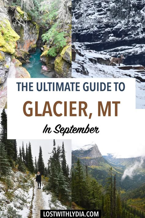 Glacier National Park September, Glacier National Park Fall, West Glacier National Park, Glacier National Park Camping, Glacier National Park Itinerary, Glacier National Park Vacation, Glacier National Park Map, Visiting Glacier National Park, Glacier National Park Hikes