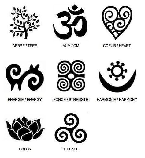 We the æther 道♡ॐ𓂀✝️☯️☸️☪️ on Instagram: “ॐ Symbols & Meanings 👁️🙏🏻🙂♥️ Follow👉🏽 @wetheaether 𓆃 ✨What's your favorite symbol?👇🏼😀Comment below!🙌🏼✨ 🕉️ The “AUM” symbol (or OM –…” Inner Strength Tattoo, Namaste Symbol, Namaste Tattoo, Yoga Tattoos, Yoga Symbols, Tattoo Line, Art Buddha, Strength Tattoo, Hawaiian Tattoo