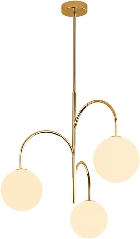 Mid Century Modern Gold Chandelier, Mid Century Light Fixtures, Modern Gold Chandelier, Gold Pendant Light, Glass Globe Chandelier, Mid Century Modern Chandelier, Chandelier Brass, Glass Globe Pendant Light, Mid Century Chandelier