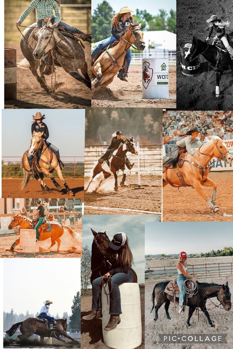 Barrel Racing Aesthetic, Bareback Riding, Bronc Riding, Racing Quotes, Country Backgrounds, Rodeo Events, Barrel Racing Horses, Rodeo Horses, Rodeo Life