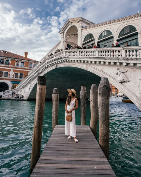 2 Days In Venice, Venice Itinerary, Venice Italy Photography, Kolam Air, Venice Photos, Visit Venice, Italy Pictures, Rialto Bridge, Italy Itinerary