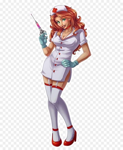 Pin Up Nurse, Nurse Drawing, Nurse Cartoon, Nurse Tattoo, Nurse Art, Pin Up Vintage, Pin Up Girl Vintage, Student Nurse, Cartoons Png