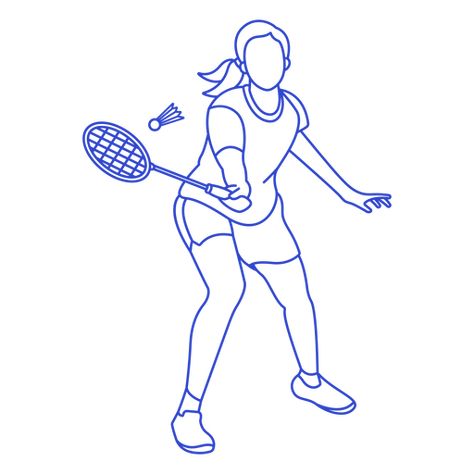 Badminton player stroke #AD , #AD, #AD, #stroke, #player, #Badminton Badminton Drawing, Badminton Illustration, Poster Slogan, Diy Popsicle Stick Crafts, Badminton Player, Sports Drawings, Badminton Sport, Diy Popsicle, Balloon Painting