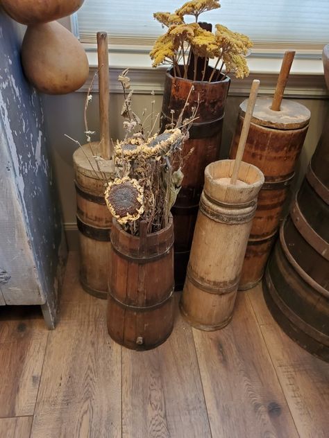 Butter Churn Decor, Vintage Butter Churn Decor, Butter Churns, Antique Farm Equipment Decor, Antique Sifter Decor, Butter Churner Vintage, Rustic Primitive Decor, Butter Molds Antique, Christmas Decorations Diy Crafts