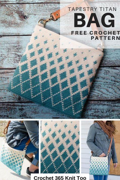 Tapestry Bag Crochet, Crochet Tapestry Bag Pattern Free, Crochet Geometric Pattern, Tapestry Bag Pattern Free, Mochilla Bag Pattern Free, Tapestry Crochet Patterns Bags, Wayuu Bags Pattern Free, Crochet Bag Tapestry, Tapestry Crochet Patterns Free