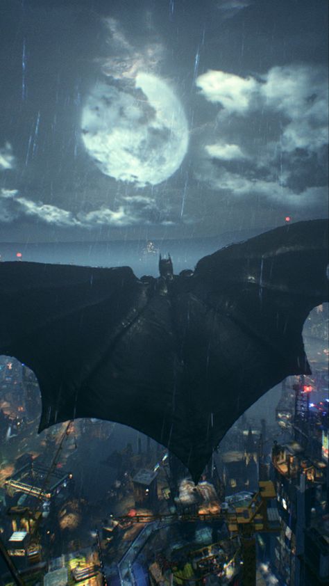 Arkham City Aesthetic, Arkham Knight Aesthetic, Batman Rain Wallpaper, Batman Arkham Night, Batman Arkham Knight Wallpaper, Arkham Knight Game, Yuri Lowenthal, Knight Aesthetic, Batman Aesthetic