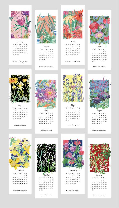 Calendar Design Inspiration, Creative Calendar, 달력 디자인, Calendar Layout, Planning Calendar, Miss Moss, 2016 Calendar, Diy Calendar, 카드 디자인