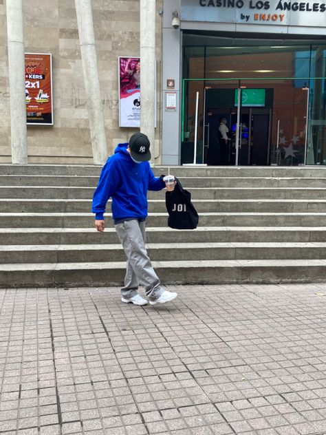 outfit idea with blue hoodie, grey pants and shoes jordan 11 white pure platinum, 59fifty new era and tote bag black Jordan 11 Legend Blue Outfit, Jordan 11 Outfit Men, Fits With Jordans, Jordan 11 Outfit, Jordan 11 Legend Blue, Jordan 11 Cool Grey, Blue Jordans, Jordan Outfits, Shoes Jordan