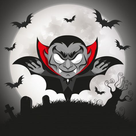 Dracula Silhouette, Dracula Pictures, Vampire Painting, Dracula Cartoon, Vampire Drawing, Cartoon Vampire, Vampire Cartoon, Vampire Design, Dracula Art