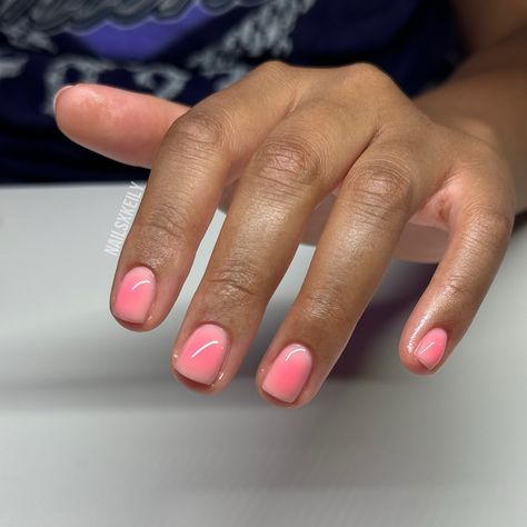 ✨ pink aura nails ✨ I love working with short nails!!! Idc how short your nails are I will make them look beautiful!! 💕🪄 #pinknails #nails #naturalnails #gelnails Short Nails Aura, Aura Short Nails, Nails On Short Nails, Short Aura Nails, Pink Aura Nails, Nails Aura, Freestyle Nails, Weave Hairstyles Braided, Aura Nails