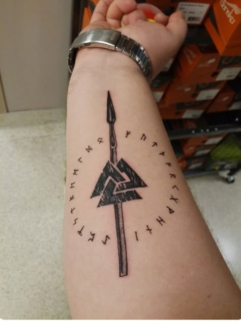 Does anyone know the meaning of this tattoo? They are Nordic Runes I think Tattoo Planets, Scandinavian Tattoo, Viking Tattoo Symbol, Viking Tattoo Sleeve, Tatuagem Masculina Pequena, Vikings Tattoo, Lady Bug Tattoo, Rune Tattoo, Norse Tattoo