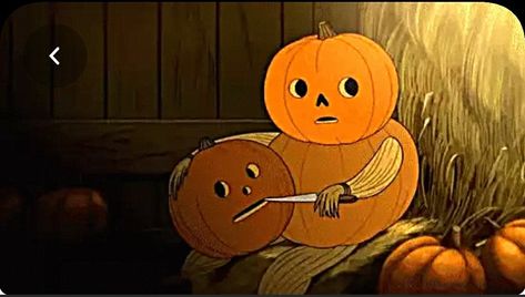 Pumpkin People Over The Garden Wall, Pumpkin Head Over The Garden Wall, Otgw Pumpkin People, Pottsfield Pumpkin Over The Garden Wall, Over The Garden Wall Jack O Lantern, Otgw Pumpkin Carving, Pumpkin Cartoon Aesthetic, Vintage Pumpkin Carving, Over The Garden Wall Pumpkin People