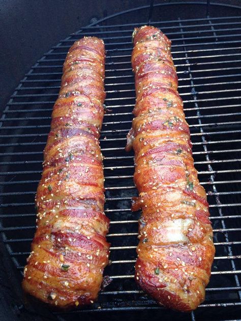 Bacon Wrapped Backstrap, Deer Backstrap Recipes, Deer Butchering, Grilled Venison, Deer Processing, Backstrap Recipes, Deer Steak, Wild Recipes, Meat Curing