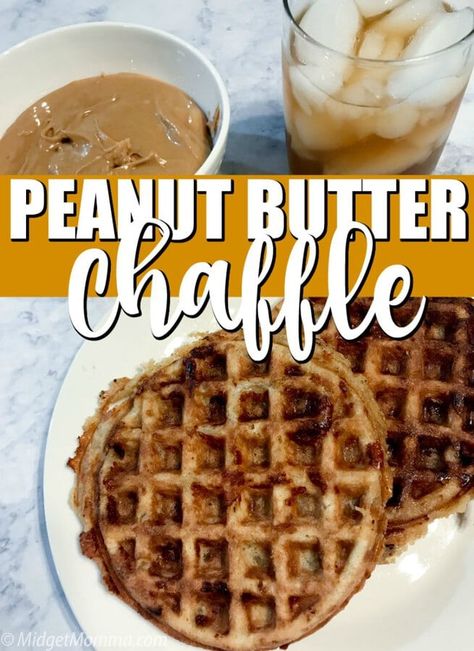 If you have been wanting a peanut butter chaffle, then you are going to LOVE this Peanut Butter Chaffle recipe. It is simple to make and has the perfect peanut butter flavor! Peanut Butter Chaffle, Chaffle Recipe, Waffle Maker Recipes, Keto Easy, Easy Peanut Butter, Peanut Butter Recipes, Low Carb Bread, Low Carb Breakfast, Waffle Maker