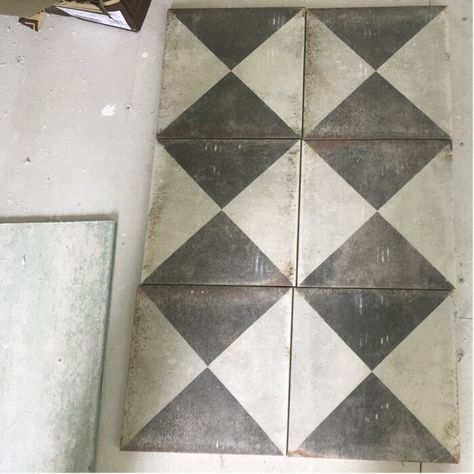 EliteTile Relic Décor 9" x 9" Porcelain Field Tile | Wayfair Entry Floor Tile Ideas, Entry Floor Tile, Sunken Bathroom, Foyer Tile, Stairs Bathroom, Floor Tile Ideas, Entry Floor, Small Shower Room, Stone Look Wall