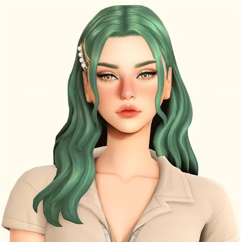 SIM DUMP, Shannon Green | Patreon Sims 4 Cc Eyes, Sims 4 Bedroom, Sims 4 Characters, Sims 4 Mm, Sims Hair, Sims 1, Green Maxi, Sims 4 Cas, Ts4 Cc