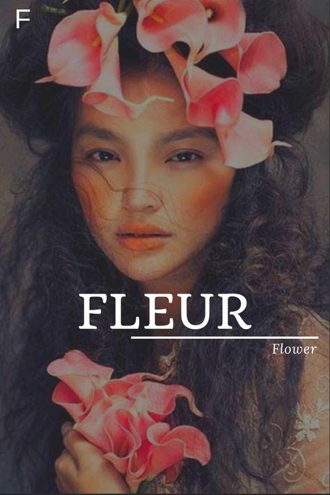 Names Meaning Flower, Names That Mean Flower, Aesthetic Names With Meaning, Beautiful Names With Meaning, Rare Names, Mystical Names, Goddess Names, Girl Names With Meaning, Fantasy Character Names