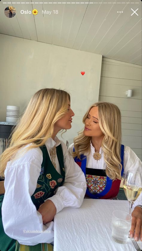 Norway Outfit Aesthetic, Norwegian Girl Aesthetic, Norway Aesthetic Outfits, Norwegian Aesthetic, Norway People, Norway Style, Norway National Day, Norwegian Women, Norway Girls