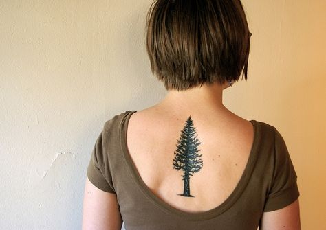 Doug Fir Tattoo Pnw Tattoo, Silhouette Tattoo, Matt Baker, Nature Tattoo, Silhouette Tattoos, Friendship Tattoos, Color Me Beautiful, Free Tattoo, Time Tattoos