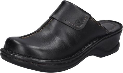 Amazon.com | Josef Seibel Women's Carole Mule | Mules & Clogs Leather Slip-on Clogs With Removable Insole, Vintage Slip-on Clogs With Removable Insole, Synthetic Slip-on Clogs With Removable Insole, Medium Width Leather Sole Slip-on Clogs, Synthetic Clogs With Removable Insole, Medium Width, Chic Heels, Josef Seibel, Mule Clogs, Mule