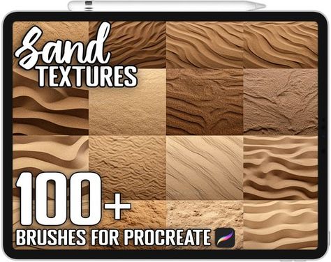 100+ Procreate Sand Texture Brushes, Realistic Brushes for Procreate, Instant Digital Download Procreate brushes #procreatebrushes brushes #brushes brush #brush free brushes #freebrushes freebrush #freebrush #procreate 14.262 Sand Texture Drawing, Procreate Brushes Download, Sand Texture, Free Brushes, Procreate Brushes Free, Sand Textures, Brushes For Procreate, Procreate App, Procreate Brushes