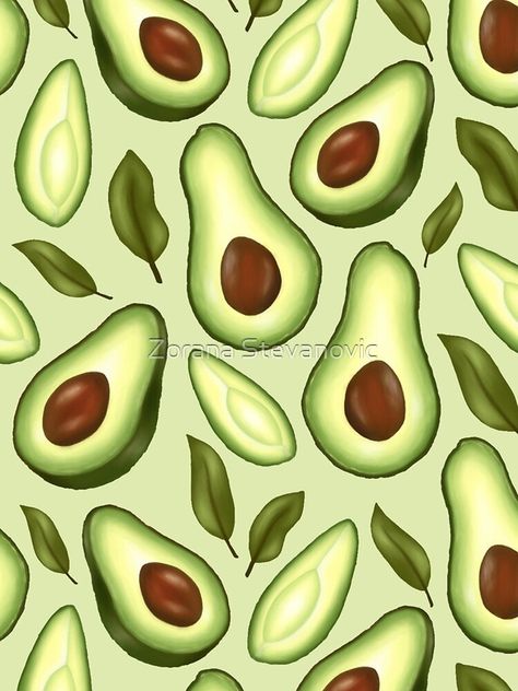 "Avocado Pattern Illustration" iPhone Case & Cover by zorana-ste | Redbubble Avocado Illustration, Avocado Design, Avocado Pattern, Pattern Illustration, Iphone Case, Case Cover, Print On Demand, Avocado, Iphone Cases