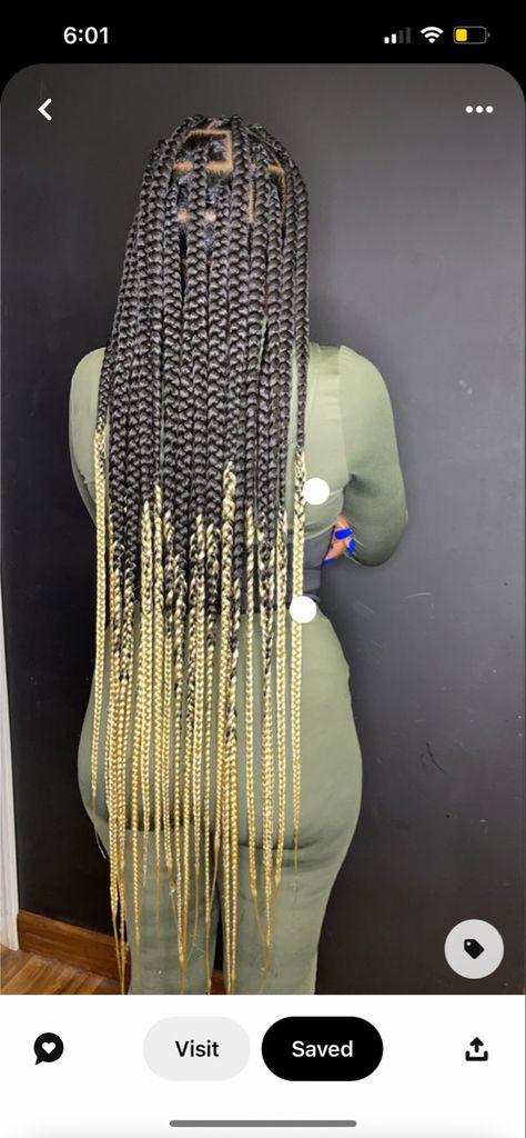 Ombre Knotless Box Braids, Ombré Knotless Braids, Ombré Knotless, Ombré Braids, Braids With Color, Large Knotless, Colored Box Braids, Weave Hairstyles Braided, Knotless Box Braids