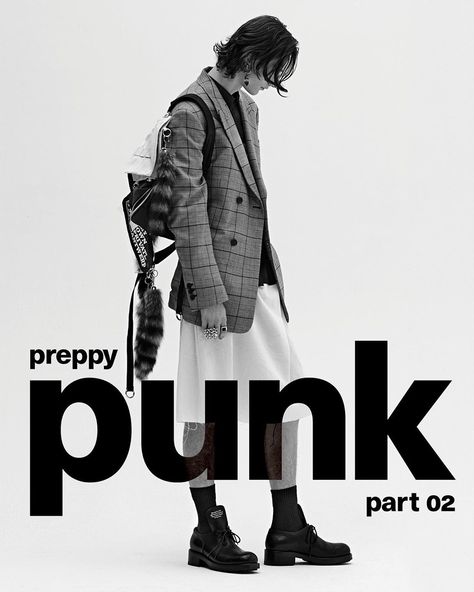 VMAN on Instagram: “Preppy Punk | Dress the part without losing edge. Contributing Fashion Director @gro.curtis.studio transforms Americana prep with a punk…” Preppy Punk, Fashion Director, Punk Design, Punk Dress, A Punk, Punk Style, Wardrobe Style, Punk Fashion, Cool Outfits