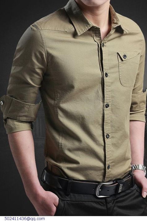 Mens Dress Outfits, Stylish Shirts Men, Formal Men Outfit, Yangzhou, Men Fashion Casual Shirts, Mens Fashion Rugged, Slim Fit Dress, Slim Fit Dress Shirts, Rugged Style