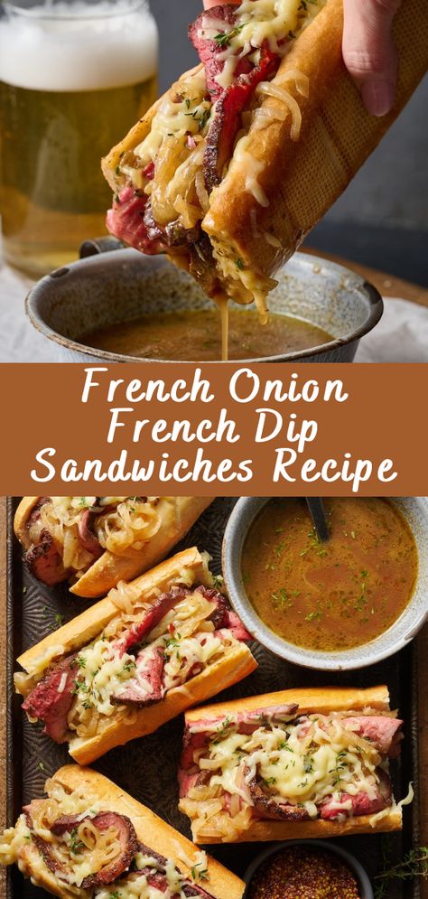 French Onion French Dip Sandwiches Recipe: A Delicious Twist on a Classic Introduction In the world of culinary delights, few dishes can compare to the comforting and savory goodness of a French dip sandwich. But what if we told you there’s a way to take this classic to a whole new level of flavor? Enter […] The post French Onion French Dip Sandwiches Recipe appeared first on Cheff Recipes. Dip Sandwiches French, French Onion Au Jus, French Onion French Dip Sandwich, French Onion Rolls, Deans French Onion Dip Recipe, French Baguette Sandwich Ideas, French Onion Dip Sandwich, French Onion Soup And Sandwich, Dipping Sandwiches