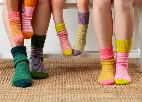 Rare Genetic Disorders, Silly Socks, Women Socks Fashion, Handmade Charlotte, Hand Knit Socks, Purl Soho, Support People, Sock Patterns, Striped Socks