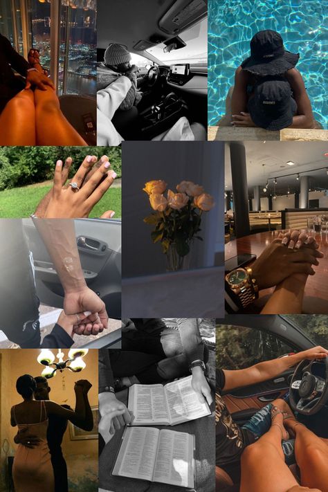 Black Romance Aesthetic Wallpaper, Vision Board Aesthetic Pictures Black Love, Black Couple Vision Board, Wife Aesthetic Vision Board, Family Mood Board Aesthetic, Black Husband And Wife Aesthetic, Married Black Couples, Couples Vision Board Ideas Inspiration, Marriage Black Couple