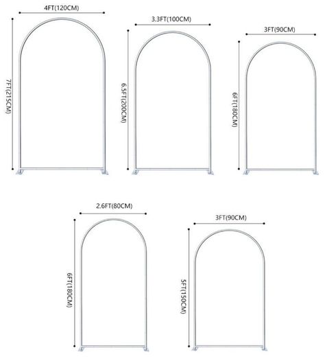 Backdrop Dimensions, Arch Backdrop Stand, Arch Backdrop, Backdrop Stand, Event Decor, Baby Showers, Aluminium Alloy, Medium Size, Arch