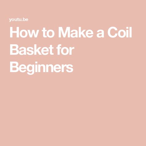 How to Make a Coil Basket for Beginners Diy Crochet Rope Basket, Coiled Rope Basket Diy, Coiled Fabric Bowl, Coil Basket, Basket Tutorial, Diy Rope Basket, Yarn Basket, Coiled Rope, Coiled Baskets