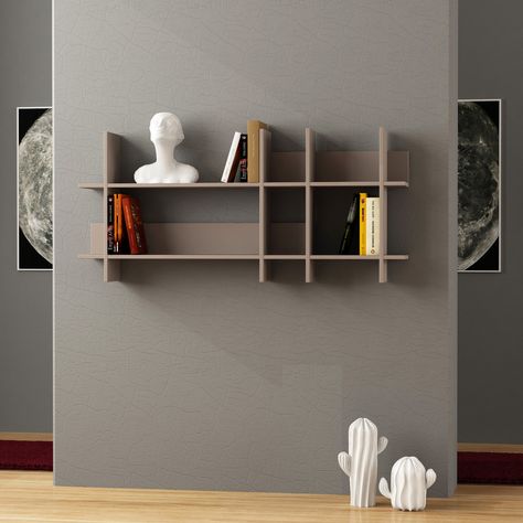 Say goodbye to clutter and hello to elegance with our Beads Wall Mounted Modern Bookcase Display Unit. Perfect for showcasing your favorite collectibles, plants, toys, and books. 🏡🌿 🔹 Versatile Shelves: Ideal for organizing daily items and creating a clutter-free environment. 🔹 Easy Assembly: Comes with an Assembly Guide, Installation Tool, and all necessary fittings. 🔹 Compact & Stylish: Perfect for small spaces, measuring 22 x 150 x 70 cm. 🔹 Durable Design: Made from high-quality engineere... Modern Bookcase, Bookshelf Design, Furniture Deals, Wall Shelves, Storage Furniture, Mocha, Modern Contemporary, Floating Shelves, Bookshelves