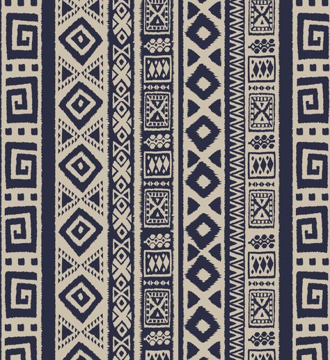 North African Patterns, Ikat Designs Pattern, Ikat Pattern Design, Textile Patterns Design Prints, Inca Art, Ethnic Print Pattern, Ikat Art, Armband Tattoos, African Pattern Design