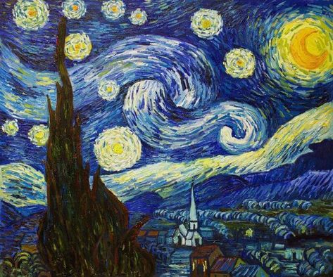 Van Gogh Exhibit: The Immersive Experience - Paintings By Famous Artists, Vincent Willem Van Gogh, Starry Night Painting, Vincent Van Gogh Paintings, Paintings Famous, Van Gogh Museum, Van Gogh Paintings, Starry Night Van Gogh, Post Impressionism