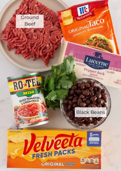 Super Easy Velveeta Queso Dip with Rotel - Practically Homemade Velveeta Bean Cheese Dip, Queso Dip Recipe Velveeta, Queso Recipe With Velveeta, Queso With Rotel And Velveeta, Best Velveeta Cheese Dip, Homemade Queso Dip Velveeta, Queso With Velveeta And Rotel, Velveeta Taco Dip, Velveeta Ground Beef Dip