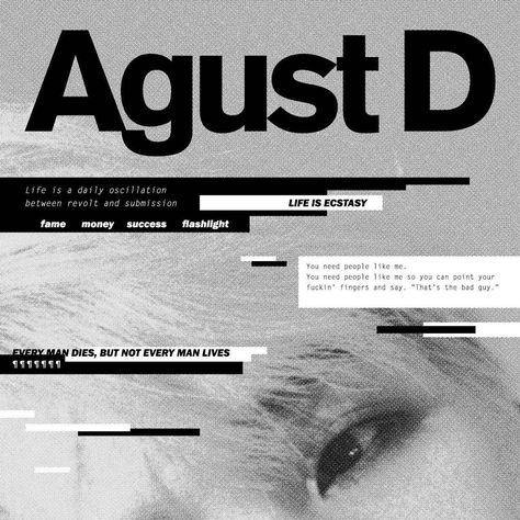 Bts Album Covers, Bts Agust D, Kpop Album, Tony Montana, K Wallpaper, Min Suga, Fan Fiction, Album Bts, Agust D