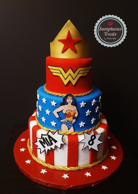 Woman Cake Ideas, Wonder Woman Cake Ideas, Woman Birthday Cake, Wonder Woman Cake, Wonder Woman Birthday Party, Wonder Woman Party, Wonder Woman Birthday, Cake Custom, Woman Birthday